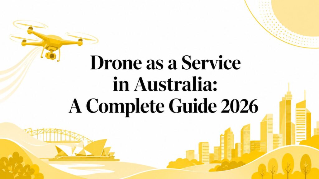 Drone as a Service in Australia: A Complete Guide 2026