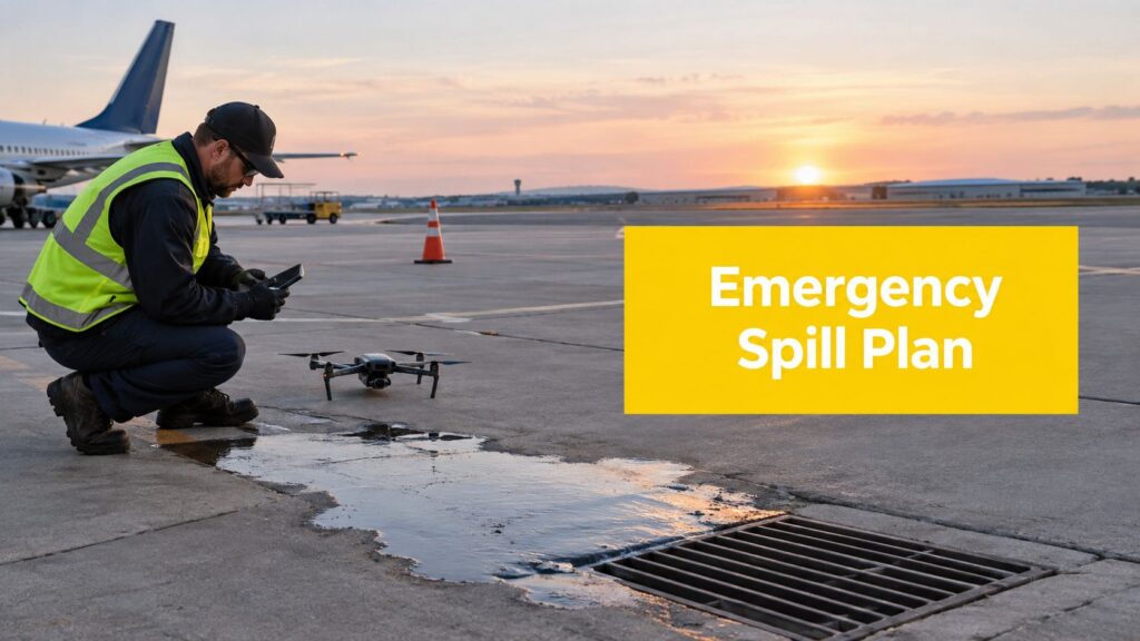 Emergency Spill Response Plan for Aviation and Drones