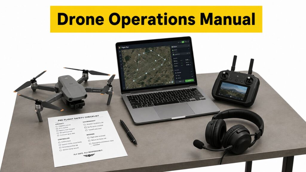 Drone Operations Manual Guide for CASA Compliance